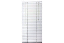 ALUMINIUM HORIZONTAL SILVER VENETIAN BLIND 1000X1000MM 25MM