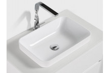 CLEAR CUBE MADRID BASIN 520X335X60MM