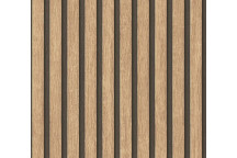 BROWN WOODEN PANEL 0.53X10M