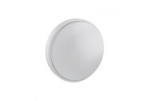 EUROLUX COOL WHITE 18W LED SILVER TRIM RING ROUND WHITE CEILING LIGHT