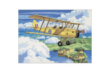 ROYAL LANGNICKEL PAINT BY NUMBERS LARGE NOSTALGIC PLANE
