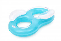 BESTWAY DOUBLE RING FLOAT 188X117CM