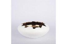 WHITE BROKEN ORCHID VASE