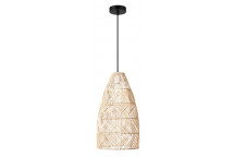 K LIGHT NATURAL RATTAN E27 PENDANT LIGHT