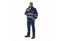 DROMEX HIVIZ NAVY APOLLO THERMAL JACKET SMALL