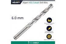 ALPEN HSS COBALT DRILL BIT 6.0MM