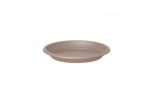 ARTEVASI TAUPE ROUND PLASTIC SAUCER 30CM