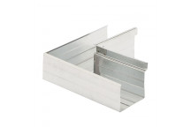 INTERNAL SQUARE CORNER GUTTER 0.5X125X100MM