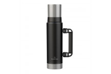 TEVO TRADING EXPLORER CAMPING FLASK STAINLESS STEEL 1500ML BLACK BENNETT READ