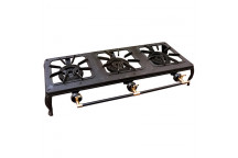 LKS TRIPLE CAST IRON GAS TABLE COOKER