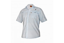 BOERBOEL MEN GARIEP SKY SHORT SLEEVE SHIRT SIZE 2XL