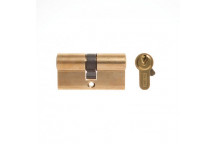 PROFILE BRASS DOUBLE 3KEY CYLINDER 60MM