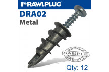 Rawlplug Metal Self Drill Drywall Fixing 13mm 12 pp