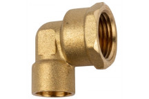 CAPILLARY ELDOW 90 DEGREE FEMALE BRASS 15MMX1/2\"