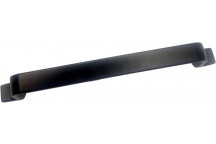 MATT BLACK FLAT D HANDLE 160MM