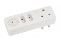 CORE MULTIPLUG 1X16A 2XEURO 1XSCHUKO
