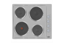 HOB DEFY STAINLESS STEEL SOLID SLIMLINE WITH CONTROL PANEL 60CM