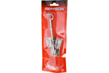 BOLTFIX CABIN HOOK HARD SATIN NICKLE 150MM.