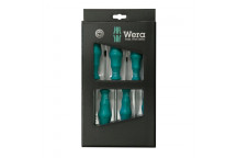 MITCO WERA SET SCREWDRIVER 6PC MULTI-COLOURED STEEL.