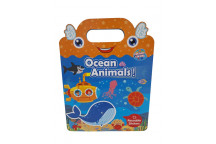 OCEAN MATCH STICKER TO IMAGE CRAFT MAGNETIC STICKER BOOK
