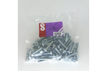 HEXAGON BOLT AND NUT 8X30MM 50PER PACK