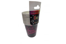 CUP PARTY  PX2271  SPARKLING FIZZ PINK   8PP