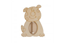 WOOD DOG PICTURE FRAME