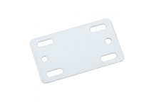 BRACKET PPSB002-2 FLAT STEEL  WHITE  2