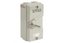 EUROLUX ISOLATOR SWITCH 3 POLE 63AMP 440V IP66