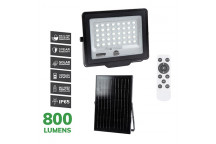 RADIANT 800 LUMEN COASTAL SOLAR FLOOD LIGHT WITH REMOTE