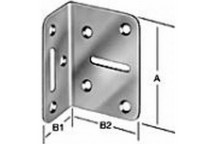 BRACKET ADJUST 00175070Z GALVANIZED 70/50X35MM