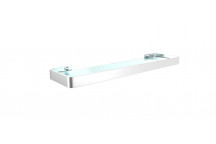 SHELF GLASS ONYX SILVER