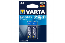 VARTA LONGLIFE POWER BATTERY AA 2PACK