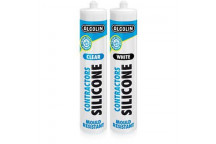 ALCOLIN BLACK CONTRACTORS SILICONE 260ML.