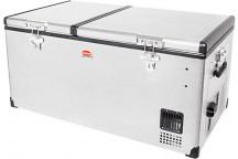SNOMASTE DUAL COMPARTMENT PORTABLE FRIDGE FREEZER 92.5L
