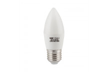 EUROLUX LED CANDLE BULB FROSTED E27 6W 5000K