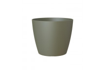 POT PLASTIC SAN REMO MATTE DRY GREEN 25CM ARTEVASI