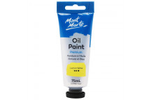 OIL CRAFT PAINT LEMON YELLOW 75ML TUBE