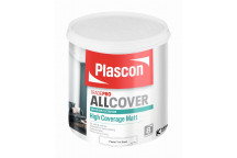 PLASCON ALL COVER MATT WHITE PVA PAINT 1L