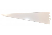 WHITE LEFT HAND WALL BRACKET 381MM