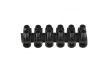 EUROLUX HELLERMAN BLACK 15AMP TERMINAL BLOCK
