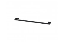 NERO BLACK SINGLE TOWEL RAIL 800MM