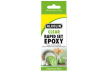 ALCOLIN CLEAR EPOXY MIN 8 IN SETS ADHESIVE 2 X 20ML