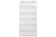 ALUMINIUM HORIZONTAL WHITE VENETIAN BLIND 1000X1000MM 25MM
