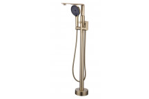BIJIOU CLEVO GOLD FREESTANDING BATH MIXER