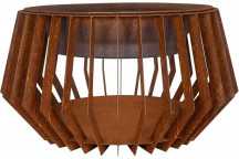 TURBIN FIRE PIT 60LX60WX33H