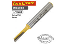 BIT ROUTER STRAIGHT 4MM CKP4MM TORK CRAFT