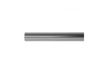 ALUMINIUM CHROME CURTAIN POLE  19MM X 1M