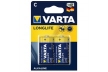 VARTA LONGLIFE BATTERY C 2PACK