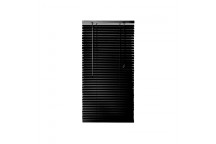 SATIN BLACK ALUMINIUM VENETIAN BLIND 900X1600 25MM